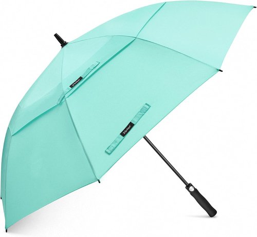 G4Free Golf Umbrella - Oversized 62-Inch Double Canopy, Windproof & Waterproof Design