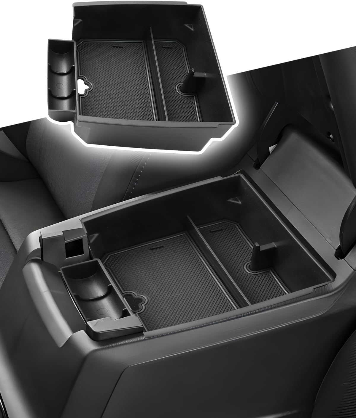 CDEFG for Chevrolet Colorado(2023-2026)/GMC Canyon (2024-2026) Center Console Organizer Tray Armrest Storage Box Insert Arm Rest Organizer for Colorado/Canyon Accessories