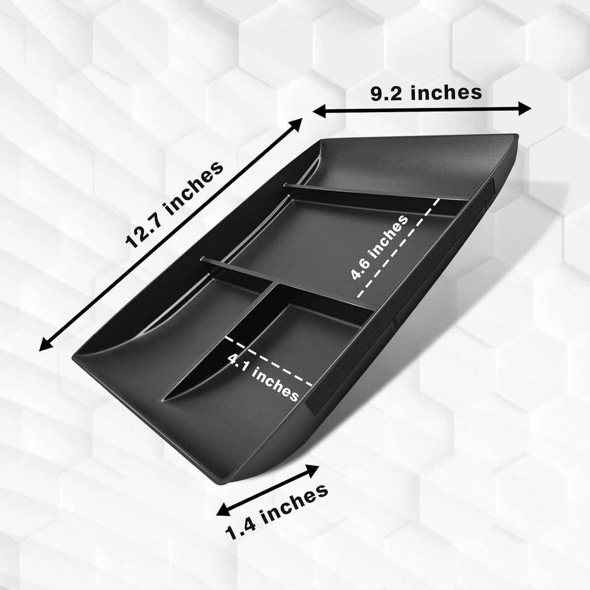 Muslogy Lower Console Organizer for 2024-2026 GMC Acadia/Chevy Traverse