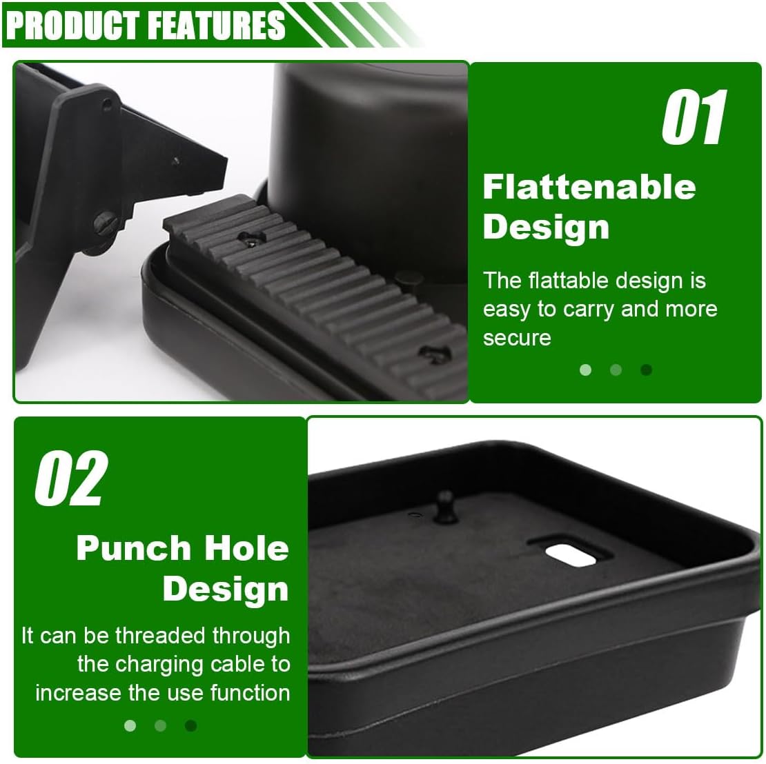 Car Cup Holder Tray, Detachable Eating Organizer Backseat Car Tray, Car Back Seat Organizer Foldable Desing, Automotive Accessories for Most Vehicles