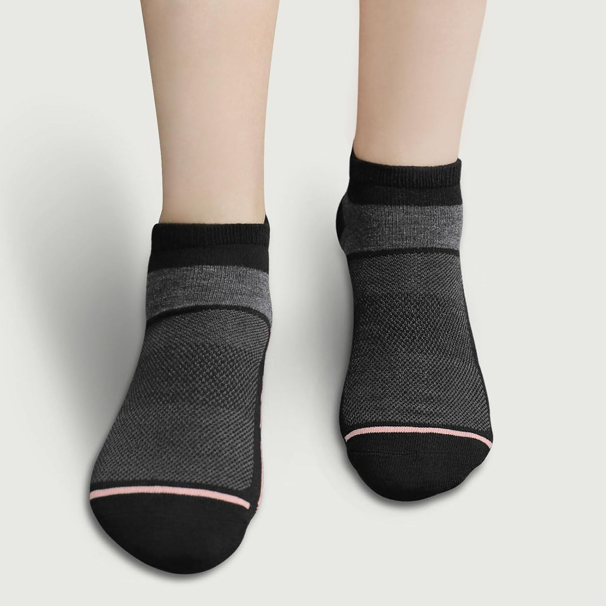 Skiennix Women's Ankle Socks - Lightweight, Breathable Low Cut Design with Heel Tab | 10/15 Pairs