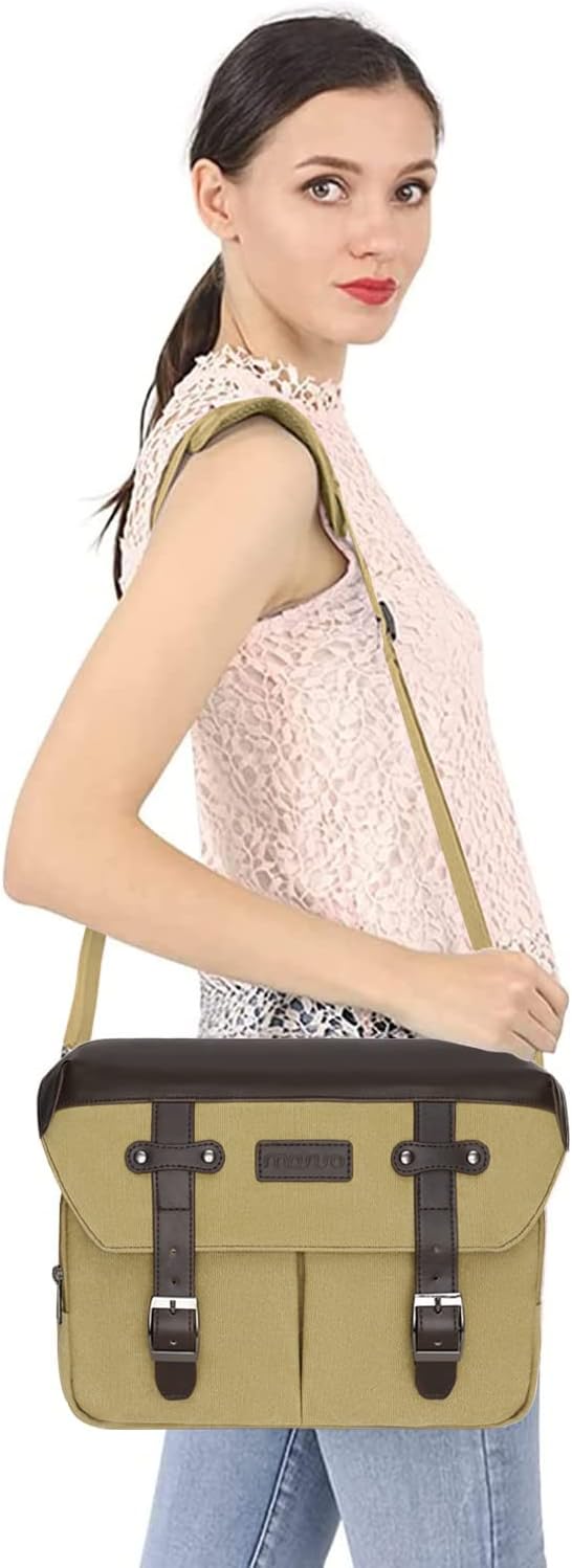 MOSISO Camera Case Crossbody Shoulder Messenger Bag, DSLR/SLR/Mirrorless