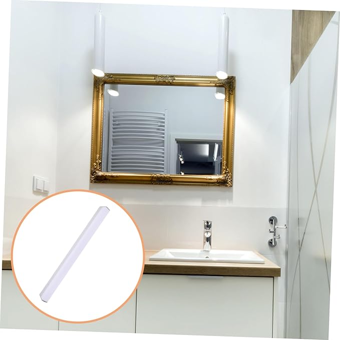 Angoily Led Vanity Light for Bathroom Mirror Over Mirror Light Fixture High Brightness for Makeup Application Humidity Resistant Design