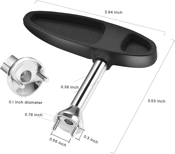 Golf Shoes Spike Wrench Gifts Adjustment Cleat Key Stainless Steel Intech Tool Removal Ripper Replacement Aid