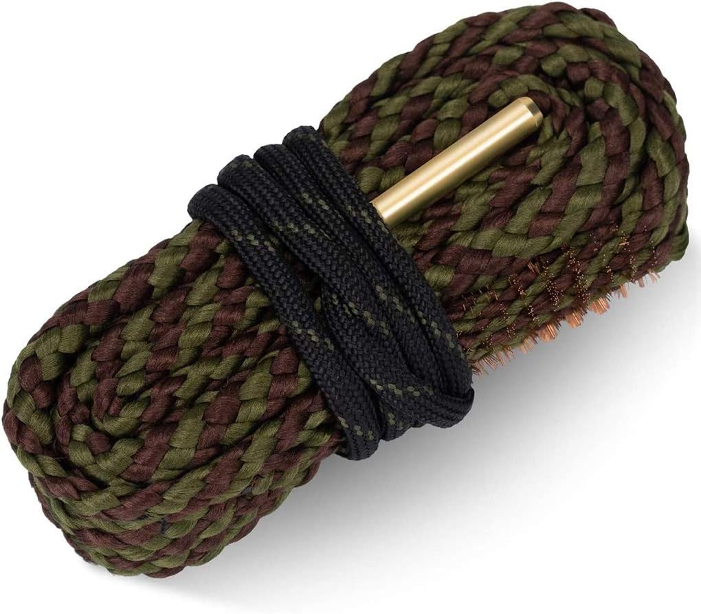 Skiennix Gun Cleaning Kit - .44/.45 Caliber Gun Snake Cleaner with Brass Brush | Ideal for Rifles, Pistols, Shotguns