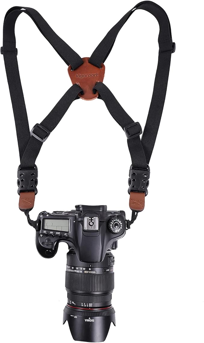 Vigorport Camera Strap, Cross Shoulder Straps
