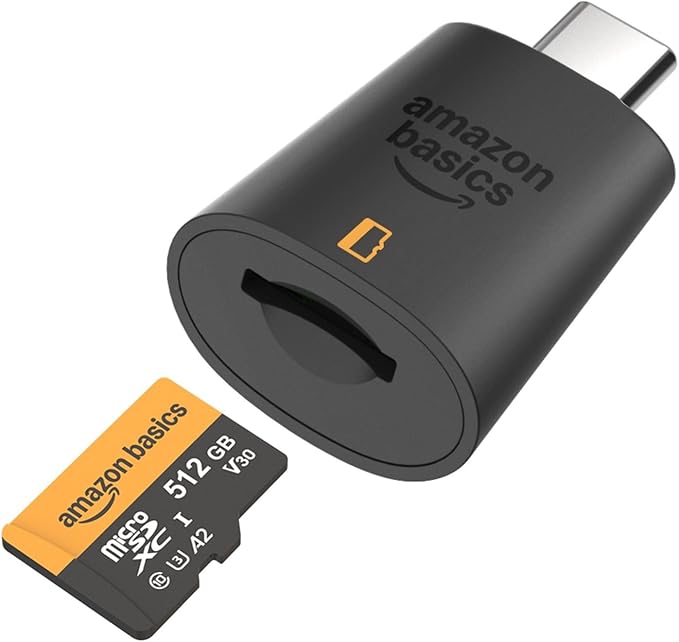 Amazon Basics 512GB microSDXC Card