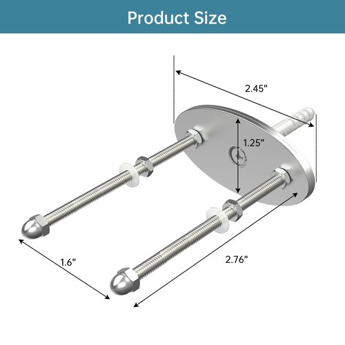 Linone 10 Pcs Aluminum Skateboard Wall Mount - Skateboard Hangers for Horizontal and Vertical Display of Skateboards, Skateboard Display Racks Stand, Skateboard Storage Hanger, Sturdy and Easy