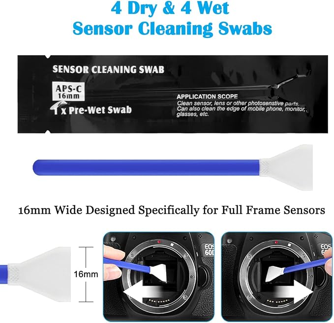 ARVOK Professional Camera Cleaning Kit, Including Air Blower/Cleaning