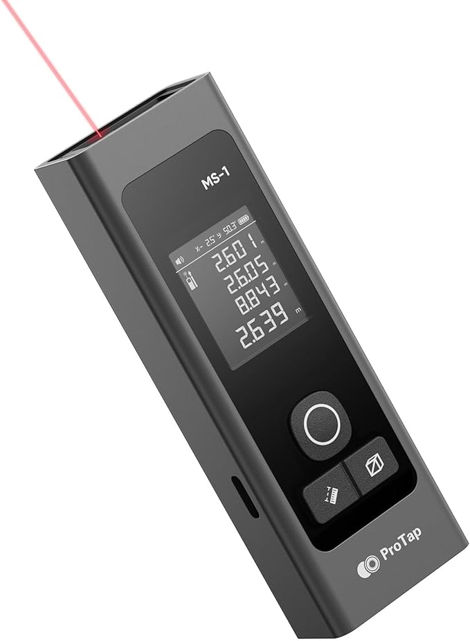 Laser Measure - 393 FT Laser Distance Meters, Type-C Rechargeable Laser