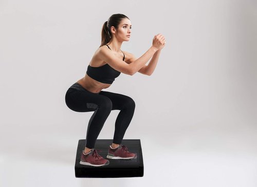 Balance Pad - Non-Slip Foam Mat for Core Stability & Rehabilitation | 15.7 x 13 x 2 Inch