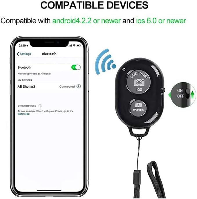 Wireless Camera Shutter Remote Control