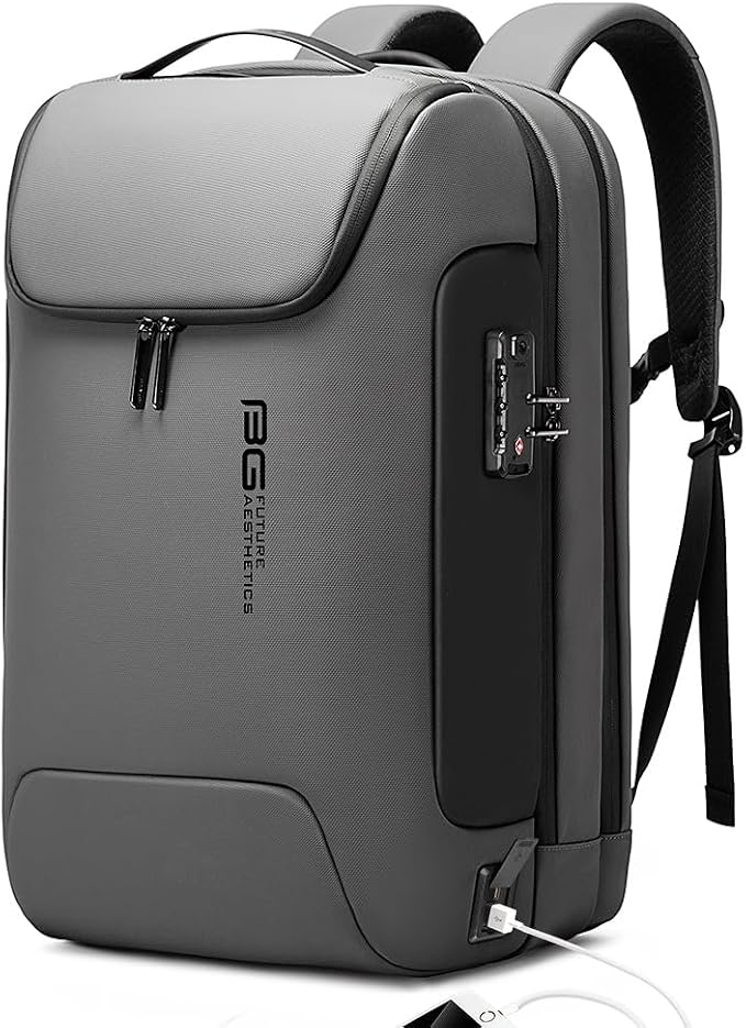 BANGE Anti Theft Backpack With TSA Lock, Waterproof Backpacks With YKK Zipper