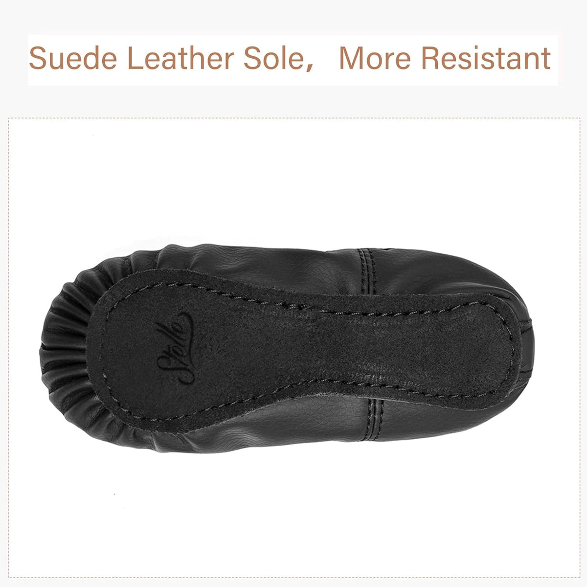 Stelle Ballet Shoes - Professional Close-Fit Dance Slippers for Kids | Toddler to Big Kid Sizes