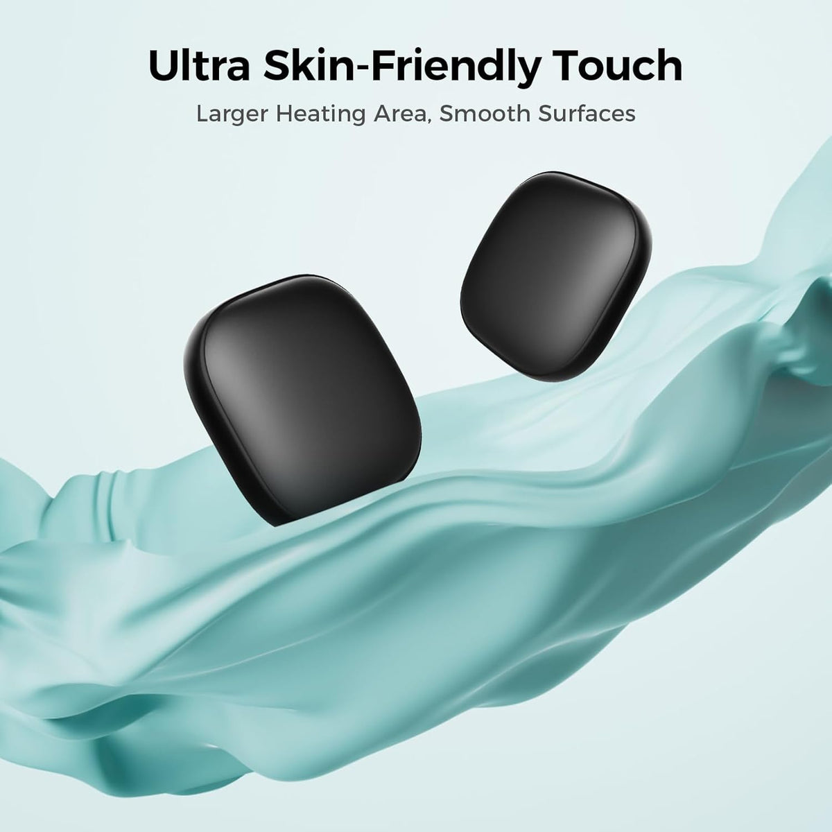 Okayice Magnetic Hand Warmers - Rechargeable Ultra Slim Electric Warmers | 3 Levels Smart Heating, Portable & Pocket-Sized