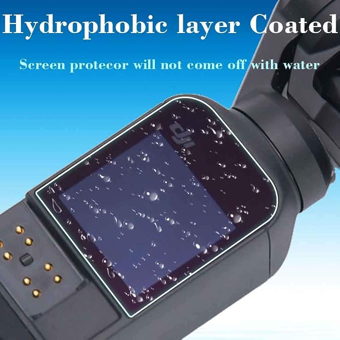 ULBTER Lens Screen Protector for DJI Osmo Pocket 4 / Pocket 3, Tempered Glass