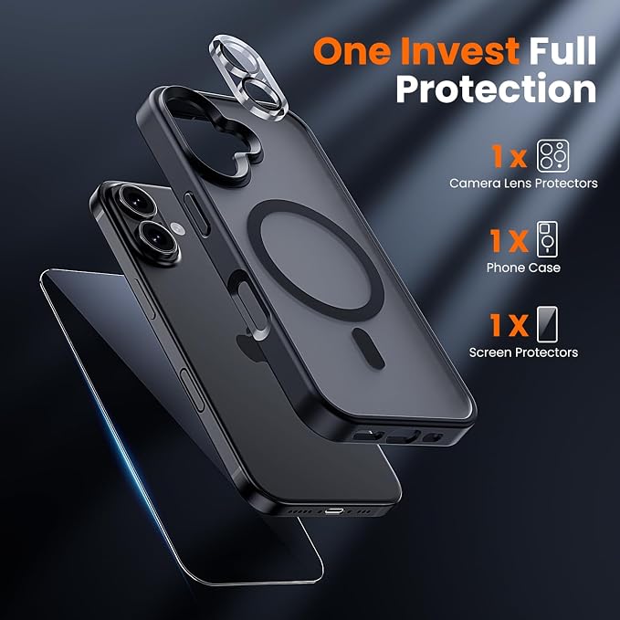 toushion 3 in 1 for iPhone 16 Case