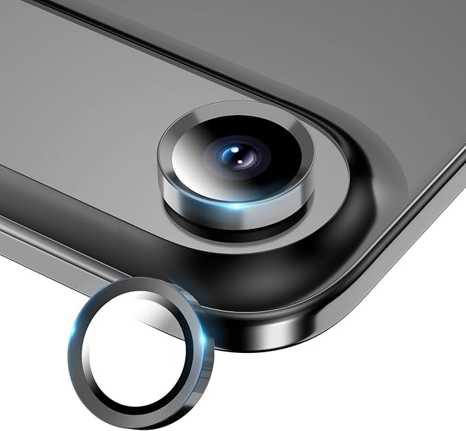 Camera Lens Protector for iPhone Air, Tempered Glass Metal Individual Camera