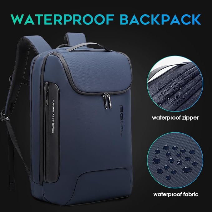 BANGE Mens Business Backpack for Work, Computer Backpacks for Laptops for 17.3