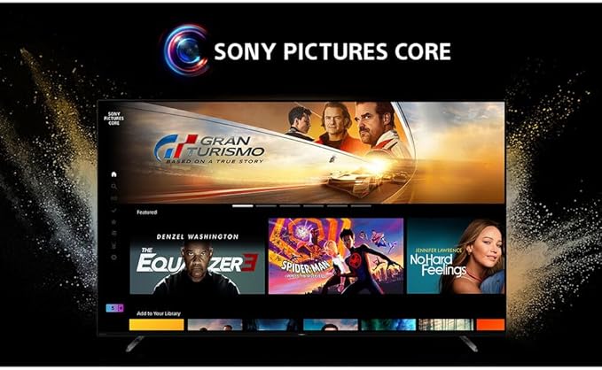 Sony BRAVIA 9 K75XR90 75 Inch 4K HDR Smart QLED Mini-LED TV (2024) Bundle with Deco Gear 4K HDMI 2.0 Cable w/Pure Copper Conductors x2 & CPS Exclusive 50 Month Protection Pack (BEACH-CPS-504000)
