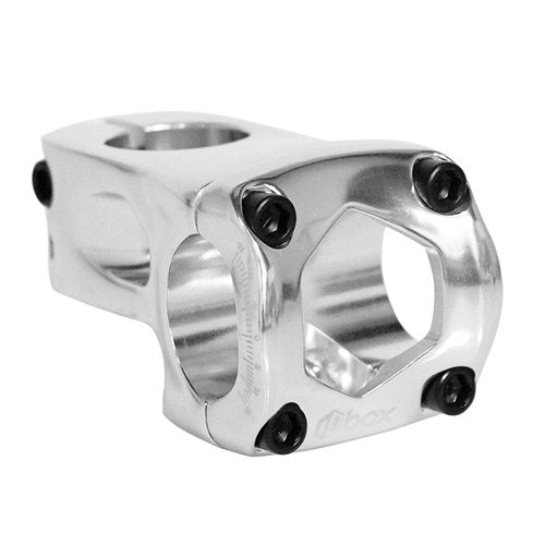 Box Two 22.2 x 1-1/8" Front Load Bike Stem 48mm, 6061-T6 Cold-Forged Aluminum, ±5° Rise, Compatible with 1-1/8" Steerer Tubes, Silver