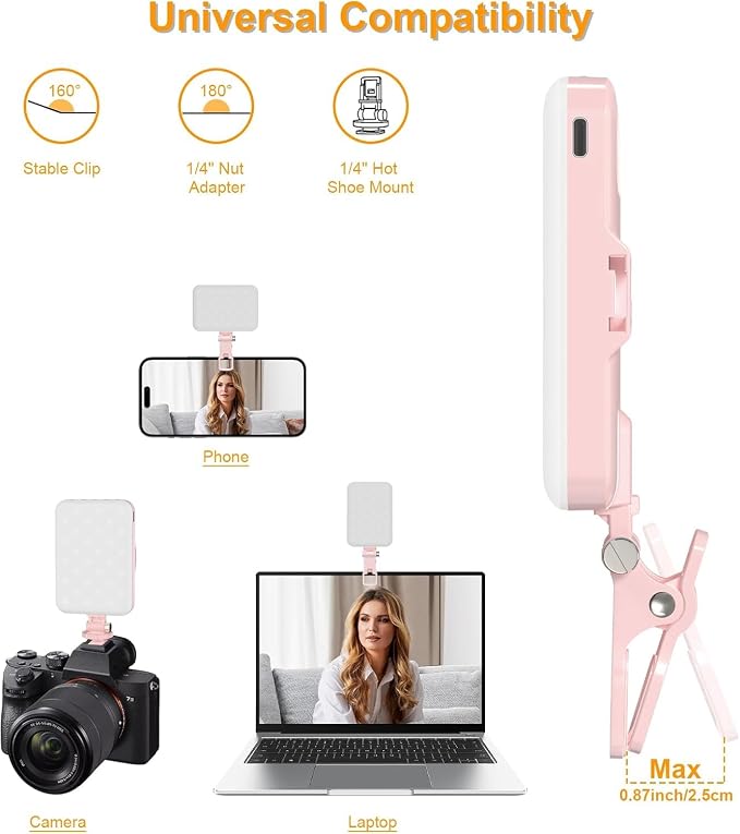 Hagibis LED Camera Light Video Lights Portable Photography Lighting 60 LED