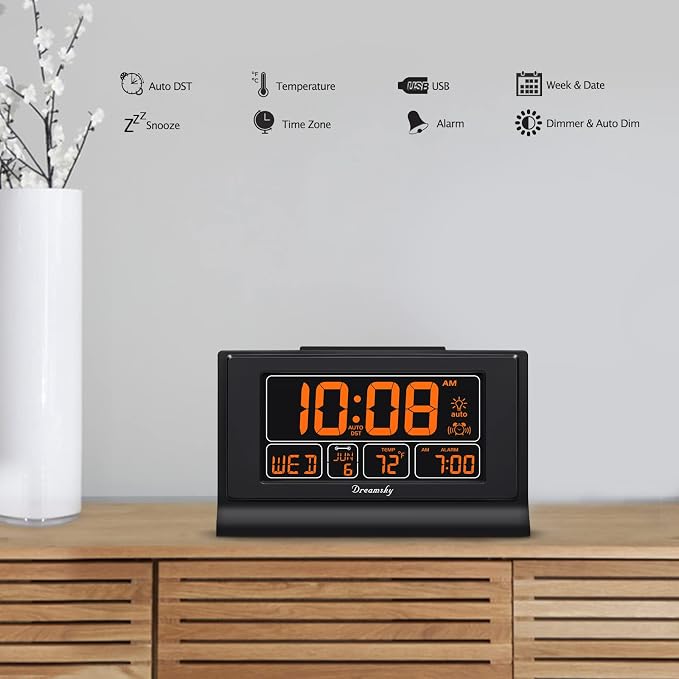 DreamSky Digital Alarm Clock