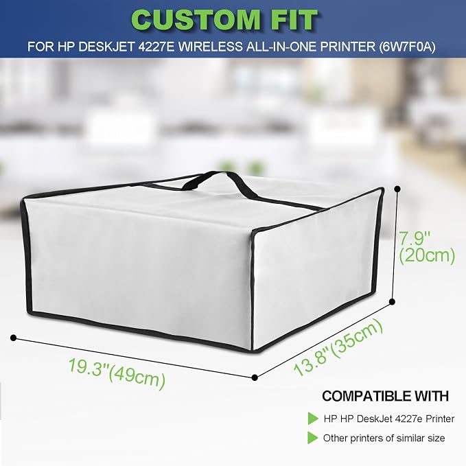 Printer Cover for HP DeskJet, Waterproof Anti-Static Dust-Proof Thick Printer