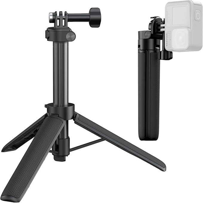 SmallRig 2-in-1 Selfie Stick Tripod, 7.1-20.5in Extendable, Support Horizontal