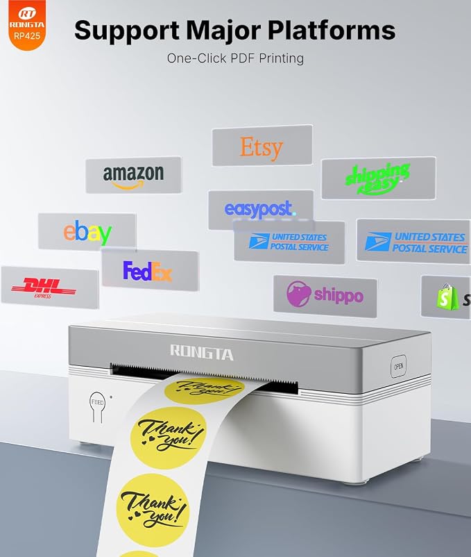 Rongta Shipping Thermal Label Printer