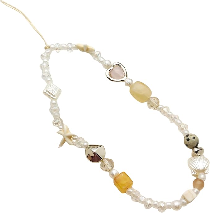 Beaded Camera Wrist Strap Cute Digital Camera Charm Lanyard Phone Chain