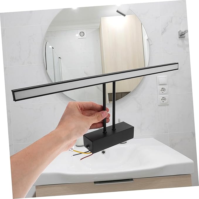 LED Bathroom Mirror Light Adjustable Brightness Waterproof Design for Makeup Application in Wet Areas