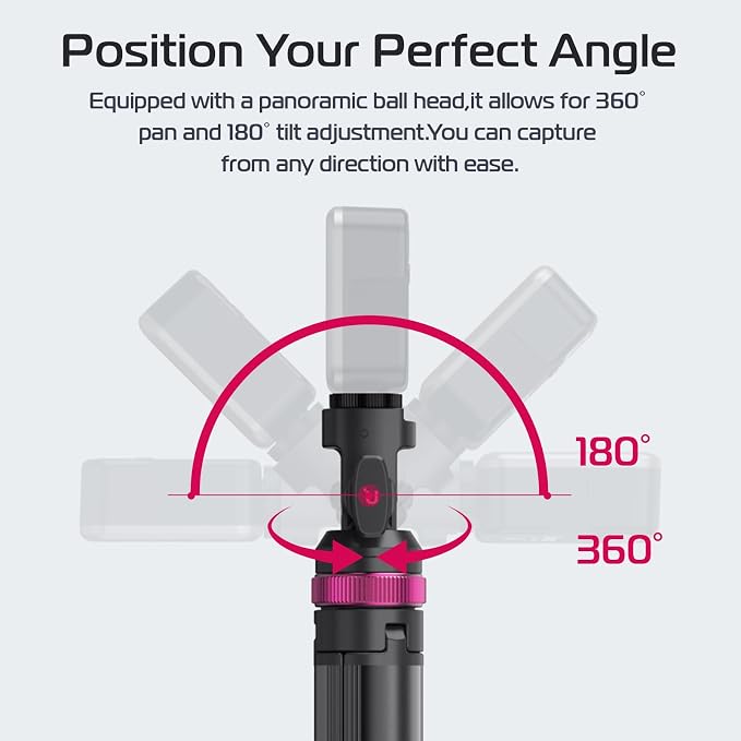 ULANZI MT-89 Extendable Tripod Aluminum, Camera Phone Tripod