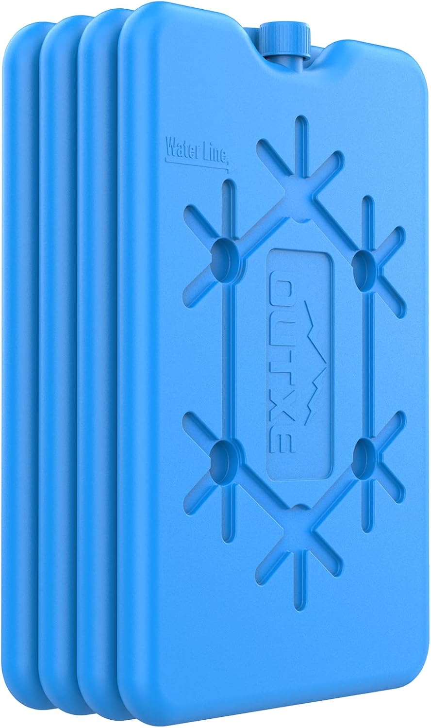 OUTXE Ice Packs - Reusable Ultra-Thin Freezer Packs for Lunch Boxes | Keep Food Fresh & Cold