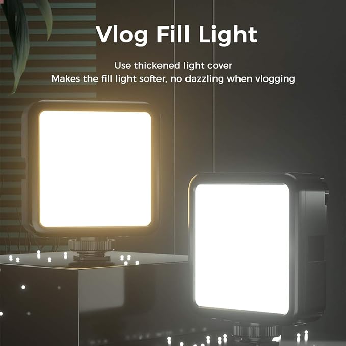 ULANZI VL-81 3000mAh Bi-Color LED Video Light w Softbox