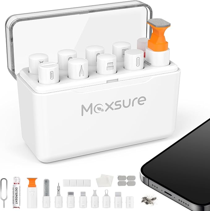 12 in 1 Phone Cleaning Kit, Airpods Cleaning Kit, Port Cleaner