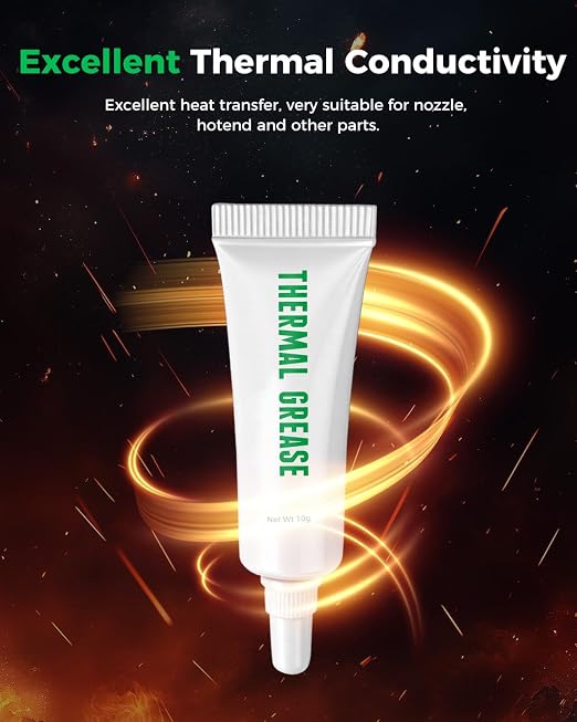 Creality 3D Printer Thermal Grease, 350°C High-Temperature Resistant Paste