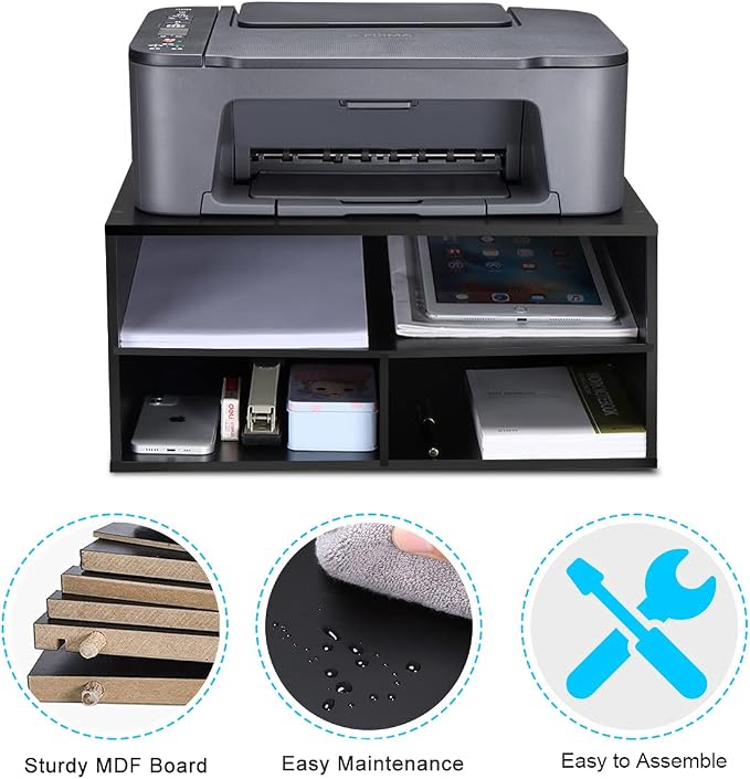 EMERIT Printer Stand for Desk