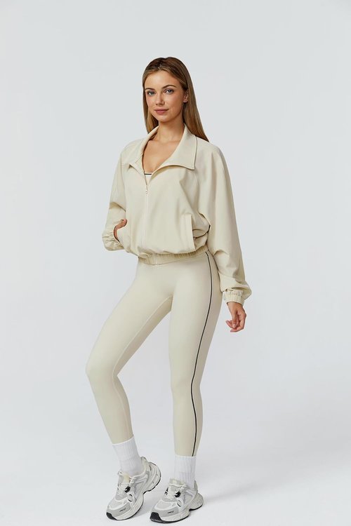 Altiland Lightweight Workout Jacket - Full Zip Athletic Gym Jacket for Women with Pockets