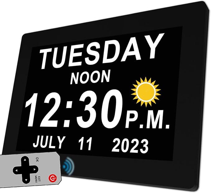 MASSII 27 Alarms Digital Talking Clock