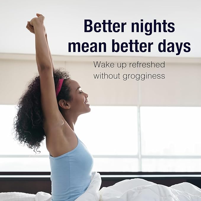 Stress-Relax Tranquil Sleep by Natural Factors, Sleep Aid with Suntheanine L-Theanine, 5-HTP, Melatonin, 45 Softgels