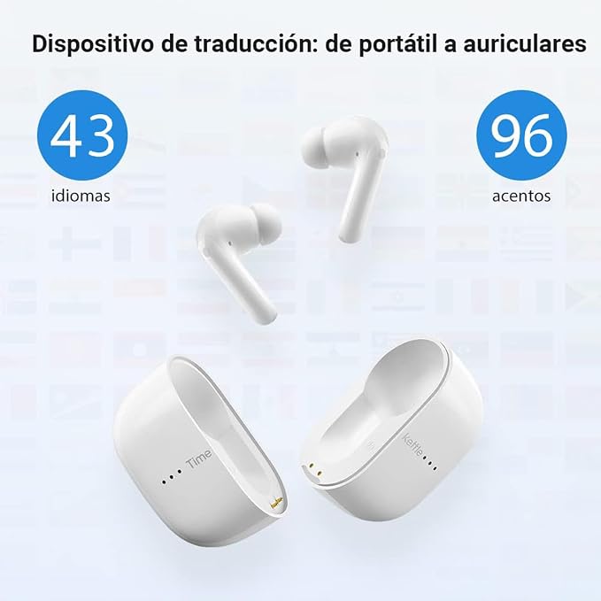 Timekettle M3 3 in 1 Language Translation Earbuds, 43 Languages & 96 Accents