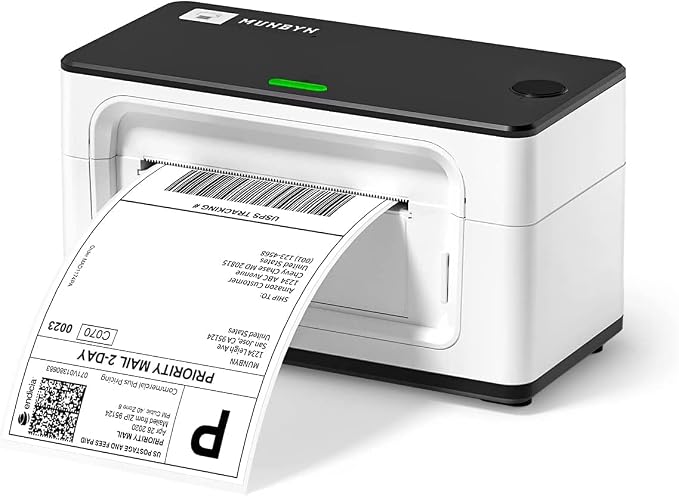 MUNBYN Shipping Label Printer RealWriter 941, 4x6 Thermal Label Printer