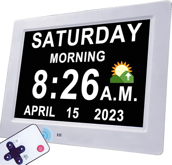 MASSII 27 Alarms Digital Talking Clock