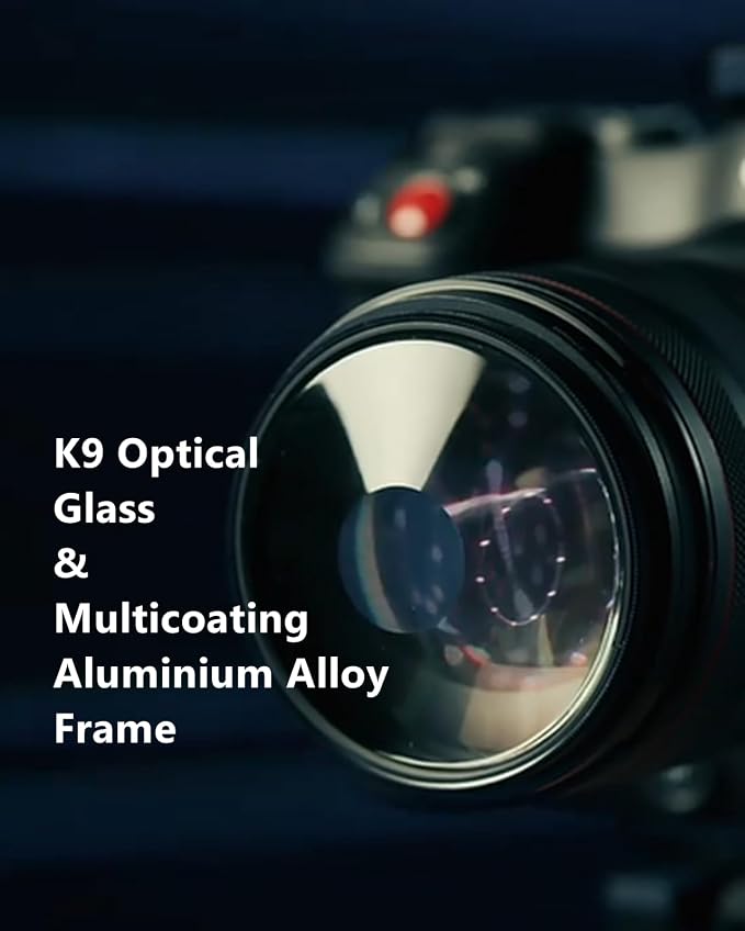 Camera Vortex Effect Filter, 67MM Prism Film Special Effects Glass Lens