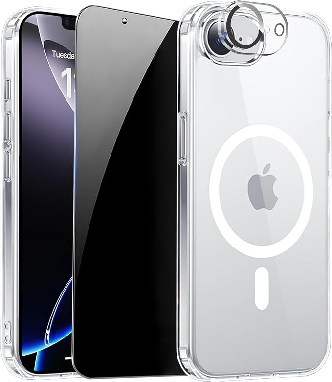 Clear for iPhone 17e Case & iPhone 16e Case