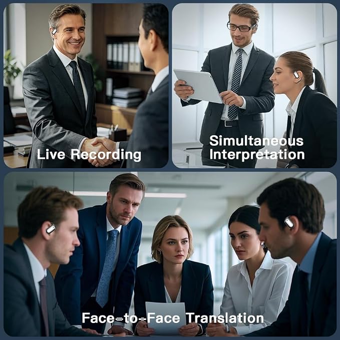 Hsility Translation Earbuds Real Time