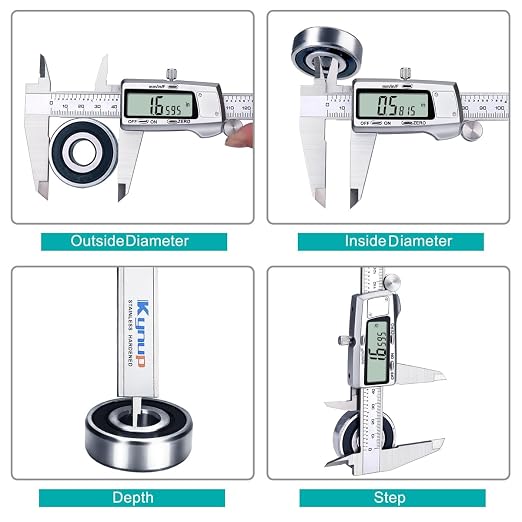 Kynup Digital Caliper 8 inch, Caliper Measuring Tool, Joint Calipers, Vernier