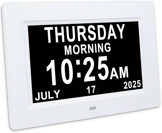 Digital Dementia Clock for Seniors