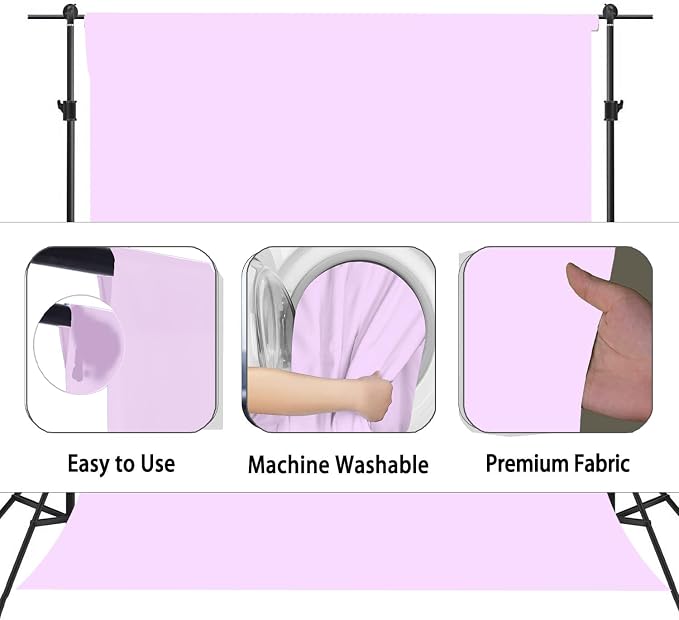 Light Purple Photography Backdrop